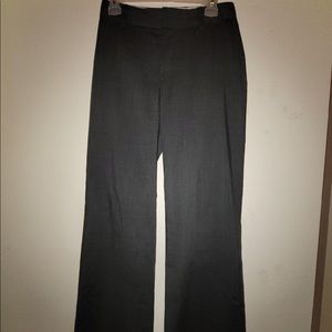 Gap long stretch business pants in dark grey.